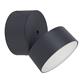 LUM EXT/ARB MURO LED 10W 100-127V 30K GRIS PROCYON TECNO