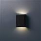 LUM EXT MURO LED 6W 100-240V 40K NEG RAWENNA TECNO