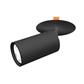 LUM EMP TECHO DIRIG P/GU10 277V NEGRO S/LAMP ILUMILEDS