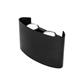 LUM SOBREPONER MURO LED 4W 100-240V 30K NEGRO IP65 S
