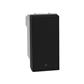 PULSADOR NA 10A 127-277V 1MOD NEGRO MATE