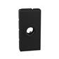 MODULO C/SALIDA P/CABLE 1MOD NEGRO MATE