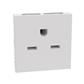TOMACORRIENTE NEMA 6-15R 2P+T 15A 127-250V 2MOD BLANCO