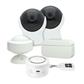 KIT 2 CAMARAS SIRENA SENS PV SENS MOV CONTROL