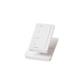 ACCESORIO DE MESA PEDESTAL PICO INDIV BLANCO