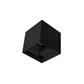 LUM SOB MURO LED 6W 85-265V 30K NEGRO