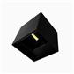 LUM SOB MURO LED 2W 85-265V LUZ DIRECT/INDIRECT 30K NEGRO