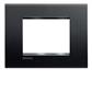 PLACA RECTANGULAR COLOR NEGRO ANTRACITA 3 MOD