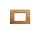 PLACA RECTANGULAR DE MADERA NOGAL 3 MOD