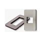 PLACA ACERO STALO PARA 3 MODULO 1/3