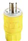 CLAVIJA ENTRADA RECTA WETGUARD 15A 125V 2P 3H NEMA 5-15P