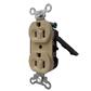 RECEPTACULO DUPLEX+T BLANCO 15A