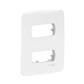 PLACA 2M BLANCO C/CHASIS BOSSA ABS