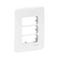 PLACA 3M BLANCO C/CHASIS BOSSA ABS
