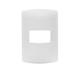PLACA 1M BLANCO C/CHASIS POLICARBONATO