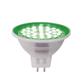 LAMP LED DE 3W VERDE 100-127V GX5.3