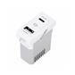 TOMA CARGADOR USB-A+USB-C 3A 1MOD BCO NIESSEN SERIE ORIGEN