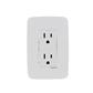 CONTACTO DUPLEX 2P+T C/PLACA C/CHASIS BCO NIESSEN ORIGEN