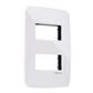 PLACA 1+1 MODULOS BLANCO NIESSEN SERIE ORIGEN