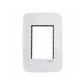PLACA 3 MODULOS BLANCO NIESSEN SERIE ORIGEN
