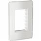 PLACA 3M BLANCO TRANSPARENTE C/CHASIS TERMOPLASTICO ABS-UV