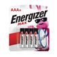 PILA ENERGIZER MAX ALCALINA AAA C/4 E92BP-4