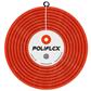 POLIFLEX NARANJA C/GUIA DE 1/2PG ROLLO 100M