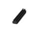 REGLETA CONEXION EUROPA 12P 16MM2 76A NEGRO