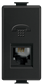 TOMA DE TELEFONO DE 4 HILOS 1M NGO MATE 1MOD