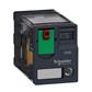 RELEVADOR MINIAT C/LED 8PIN 4P2T 24VCA