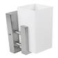 LUM INT/ARB MURO 60W 127V SATIN S/LAMP GINEBRA TECNO