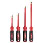 DESARMADORES INSULADOS C/SQDR (4 PZ) MILWAUKEE