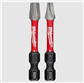 KIT DE BROCAS DE IMPACTO 2PG ECX SHOCKWAVE 2PZ MILWAUKEE