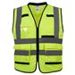 CHALECO PREMIUM DE SEGURIDAD ALTA VISIBIIDAD AMARILLO G/XG