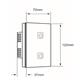INTERRUPTOR TACTIL 2G WIFI 120-240V CREATOR II