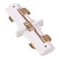 CONECTOR P/RIEL RECTO I SIST. 3HILOS BC