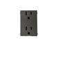 CONTACTO DUPLEX 2P +T 15A-127V CAVA C/PROTE INFTANTIL C/3M